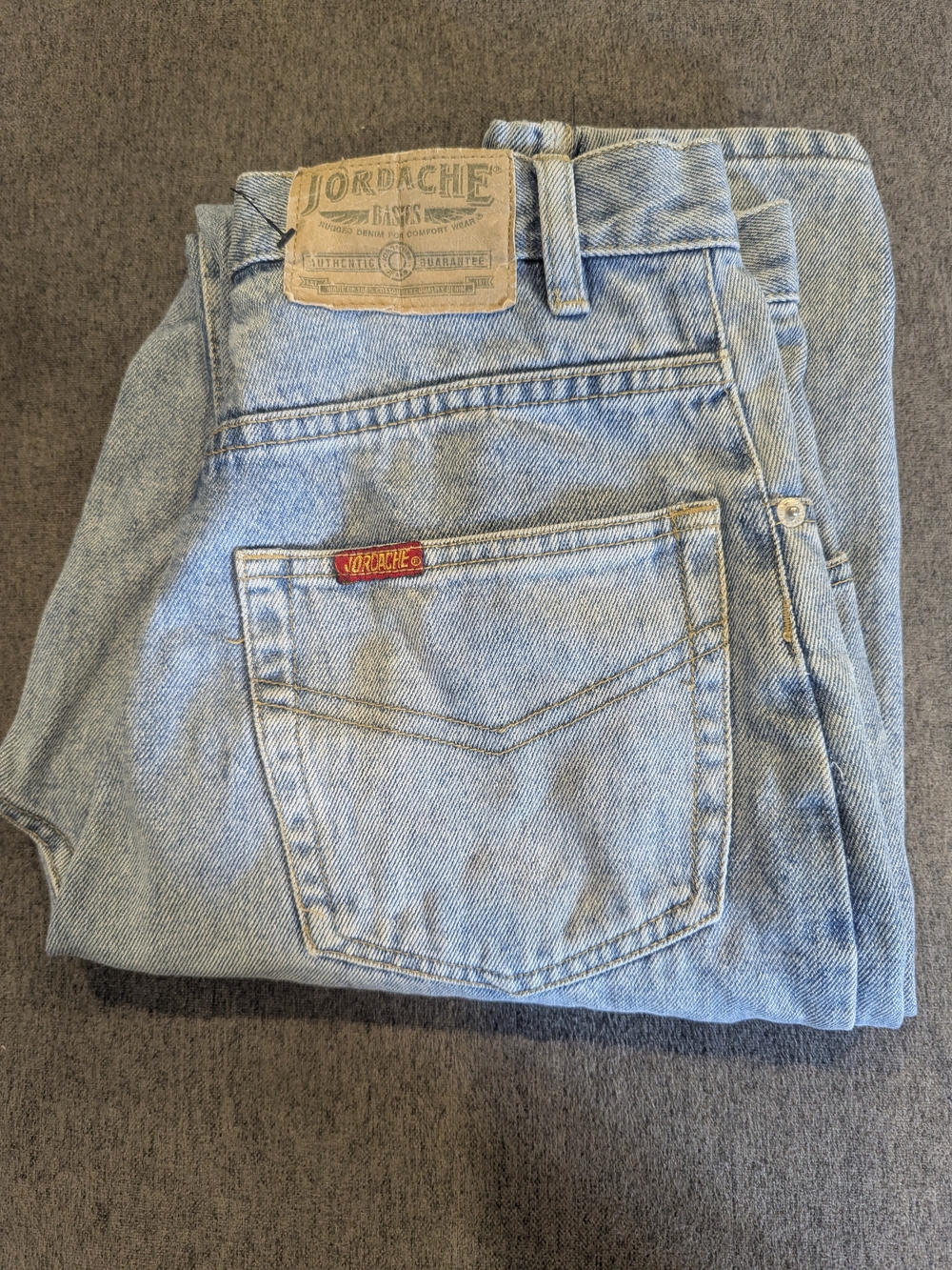 Vintage Jordache High Waisted Jeans Size 9 Light Wash 80s/90s